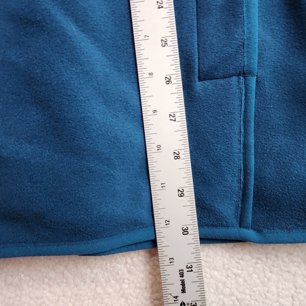 The North Face TKA Glacier Hoodie Men XXL Blue Black Gorpcore Outdoor Fleece‎ - Picture 8 of 13